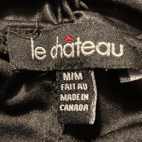 Le Chateau White and Black Party Dress Size:M - Picture 8 of 8